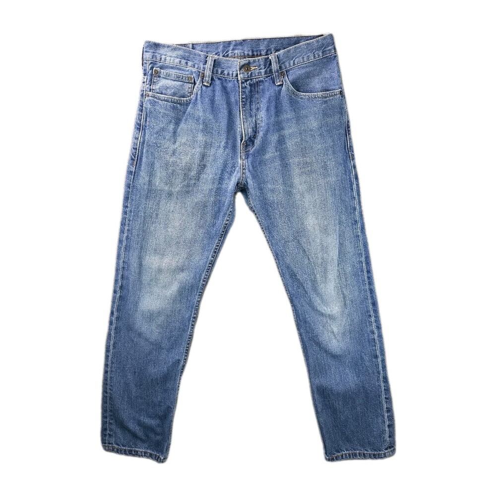 Levi’s 521 Men’s Jeans 32/30 Blue Denim Vintage Straight Fit Authentic